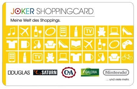 Joker ShoppingCard Geschenkkarte